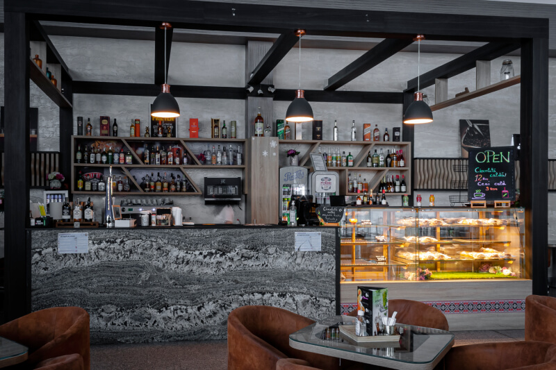 What professional equipment and HoReCa furniture are needed?